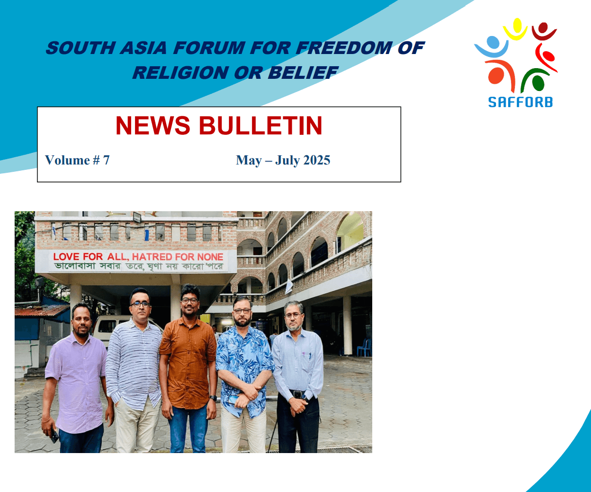 SAFFoRB Newsletter - Volume#7