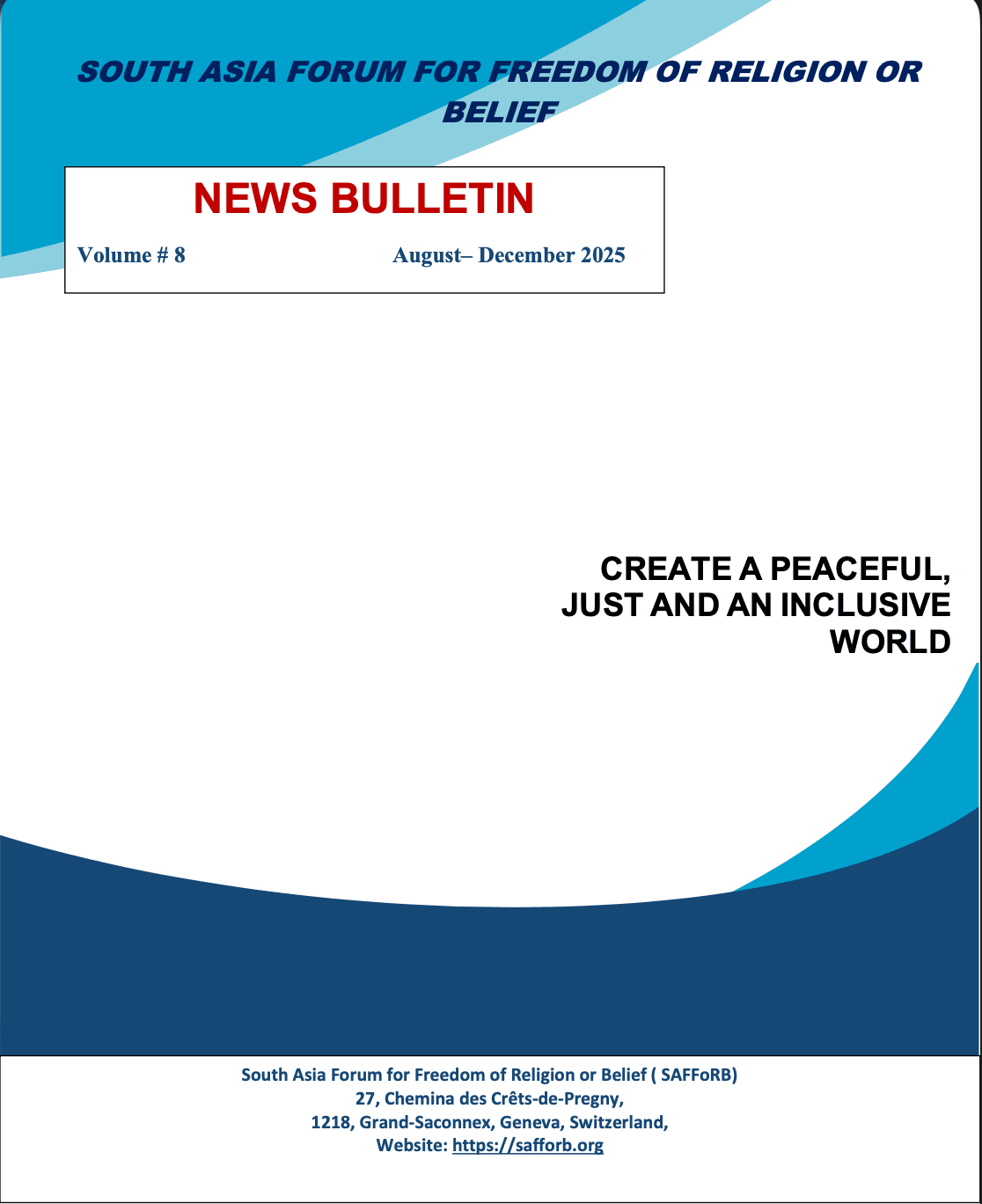 SAFFoRB - 8th Regional Bulletin (August - December 2025)